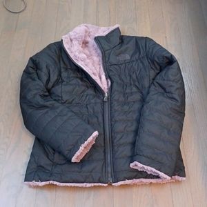 The North Face Girl's Reversible Jacket in Size LG 14/16